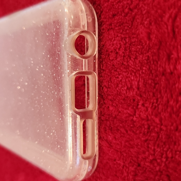 Samsung Galaxy a10e Clear Shimmer Glitter ScreenProtector Phone Case for 2-Piece - Picture 6 of 7